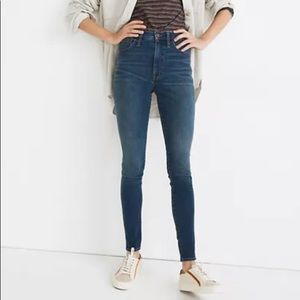 Madewell Blue Skinny Leg Denim Jeans - 30
